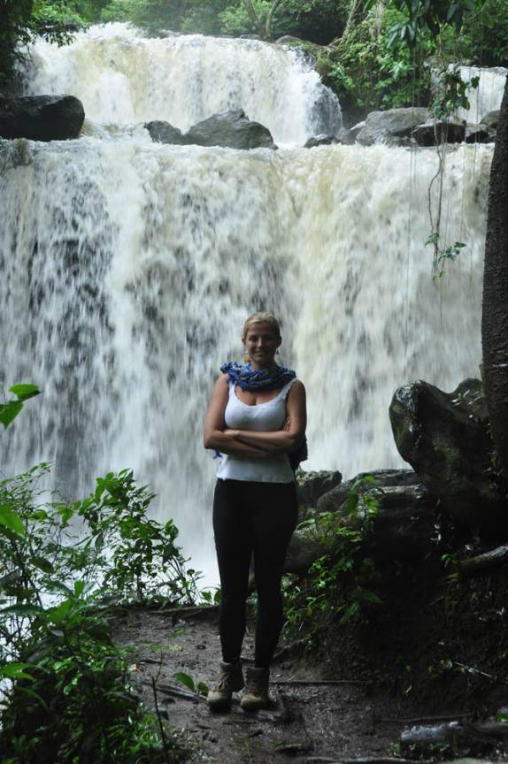 As belas cataratas de Hueque, na Sierra de San Luis, região de Coro, no noroeste da Venezuela